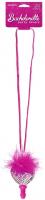 Bachelorette Party Disco Ball Pecker Necklace 